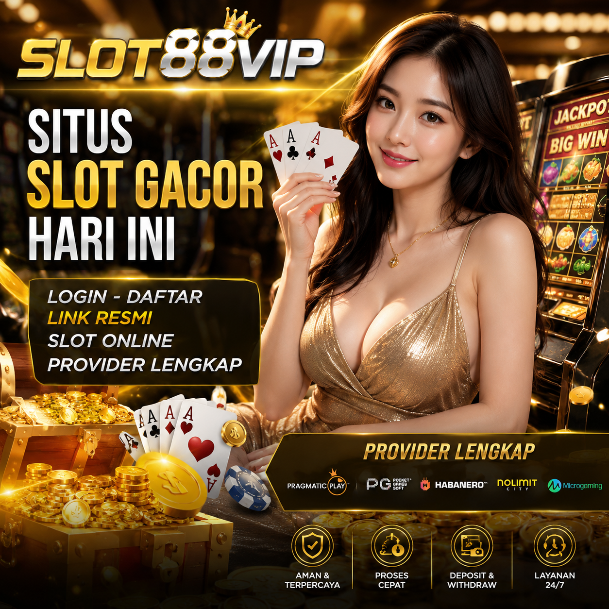 SLOT88VIP - Situs Slot Gacor Hari Ini, Login Daftar Link Resmi Slot Online Provider Lengkap
